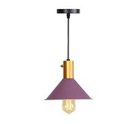 Durable Simplicité Moderne Boutique Bar Suspension Personnalité Créative Lustre De Salle À Manger Exquis Et Chic Macaron Suspendu Plafonnier Rétro Industriel avec Interrupteur Suspendu Fil Lumière,