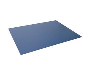 DURABLE - Sous-main à bords arrondis - antidérapant - 65 x 50 cm - en polypropylène - Bleu foncé - 713303