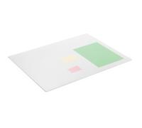 Durable Sous-main antidérapant en polypropylène transparent 65 x 50 cm 712319
