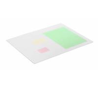 DURABLE - Sous main bureau - Tapis de souris XXL - Sous main bureau enfant - Antidérapant - 53 x 40 cm - Transparent - Sachet de 5 pièces - 712219