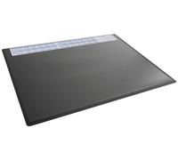 DURABLE Sous-main 722301 – Calendrier 4 ans – Antidérapant – 65 x 50 cm – Noir/transparent