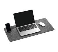 DURABLE Sous-main EFFECT 708158 – feutre rPET 60 % – 700×330 mm anthracite-gris