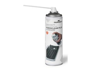 DURABLE - Spray Dépoussiérant Haute Pression POWERCLEAN® PLUS - Bombe Depoussiérante PC, Matériel Bureau - 400 ml