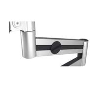 Durable Support de moniteur Durable avec bras pour 1 moniteur, traversée de table, argent métallique Quantité:1