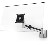 DURABLE Support de moniteur PRO avec bras pour 1 écran, fixation murale, Argent, 509023