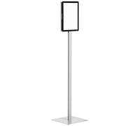 Durable INFO STAND BASIC A4 1 ST 501257 (501257) Stand d'information Métal, Plastique Gris