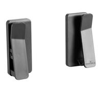 DURABLE – Support mural tablette/smartphone VISIOCLIP – Montage adhésif ou perçage – Anthracite