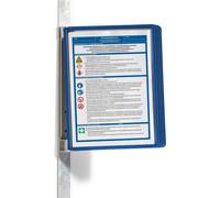 DURABLE Support mural VARIO® MAGNETIC WALL 5, Bleu foncé, 591407