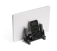 Durable - Support Ordinateur Portable Vertical Effect - pour Ordinateurs Portables 13-17" - Tablette intégrée pour Accessoires (téléphone Portable/Tablette)