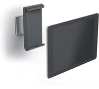 DURABLE Support tablette mural – Compatible iPad/Galaxy Tab 7–13″ – Pivot 360° – Verrou antivol