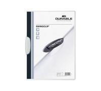 Durable Swingclip Protège Documents Polypropylène (Pp) Blanc