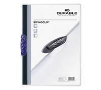Durable Swingclip Protège Documents Polypropylène (Pp) Bleu Foncé