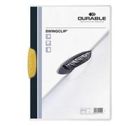 Durable Swingclip Protège Documents Polypropylène (Pp) Jaune