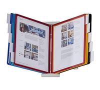 Durable Système de référence de bureau, 10 panneaux double face, format lettre, couleurs assorties, design INSTAVIEW (561200)