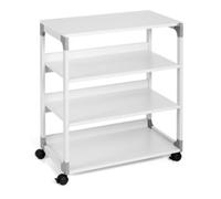 Durable Système Multi Trolley durable Multi Trolley Système Multi Trolley Multi Trolley 88 cm hauteur 4 étagères Quantité:1