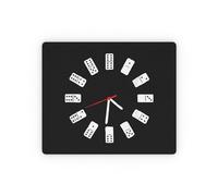 Durable Tapis de Bureau, Jeu de Mots sur Les Joueurs d'horloge de Dominos cubains Mousepad résistant à Usure Tapis de Souris Gamer pour Ordinateur Bureau Joueurs Professionnels