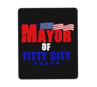 Durable Tapis de Gaming, Maire de Titty City Gaming Mousepad Base en Caoutchouc Tapis de Bureau pour Les capteurs de Jeu PC Ordinateur