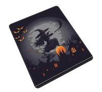 Durable Tapis de Gaming, Sorcière d'halloween Souris de Gaming Base en Caoutchouc Tapis Souris pour Claviers Jeux Ordinateur