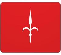 Durable Tapis de Souris de Jeu, Drapeau du Territoire Libre de Trieste, Résistant à Usure Tapis de Souris, Souris de Bureau, 25X30cm, Ordinateur, Jeux, Bureau