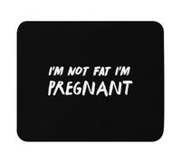 Durable Tapis Souris, Je ne suis Pas Grosse, Je suis Enceinte. Vêtements de maternité Mouse Pad Lavable Tapis de Souris Gaming pour Souris Jeux Joueurs Professionnels
