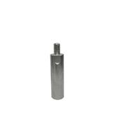 Durable Tool M14 to M10 Thread Slotting Retrofitting Accessories Angle Grinder Adapter Polishing Connecting Rod(80mm with platen)