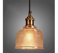 Durable transfrontalier en Verre Cristal Couleur Bonbon Abat-Jour Lustre Lampe de Restaurant à tête Unique Lampe de Bar de Mode créative Moderne Nordique 15 cm * 20 cm, E27 * 1 Salon Salle à Manger