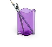 Durable Trend Porte Crayons Et Stylos Violet Et Transparent