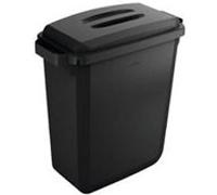 Durable URABIN ECO Rectangulaire Plastique Noir noir G
