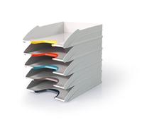 Durable 770427 VARICOLOR® MIX TRAY SET Bac à courrier DIN A4, DIN C4 gris 5 pc(s)