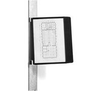 Durable 591801 Panneau transparent noir (l x H x P) 325 x 390 x 260 mm DIN A4