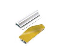 DURABLE Clip adhésif Varioclip – blanc, bandes vertes et noires