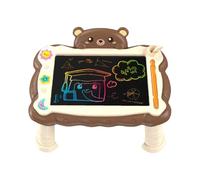 Durable & Versatile LCD Writing Tablet, 390g Educational Kids Drawing Pad with Stand, ABS Reusable Learning Tool, Art Supplies for Home, School, Travel 12.01x9.84x5.31 inches
