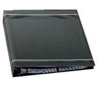 Durable VISIFIX A4 Business Card Album in Charcoal - Ring Binder Folder for Busi