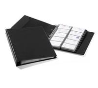 Durable Visifix A4 Economy / 244401 Porte Cartes De Visite À Anneaux 400 Cartes Noir (Import Allemagne)