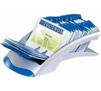Durable Visifix Desk Rangement De Cartes De Visites Argent