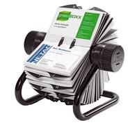 Durable VISIFIX, fichier rotatif, 400 cartes, onglets A-Z, noir