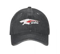 DurableHKS Wolf Unisexe Style Casquette de Baseball Puissance et Sportser Performance Turbo Logo Casquettes Délavées En Détresse Chapeau Casquette Snapback Été Essentiel pour chapeau coupe-vent