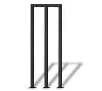 DurableShape Main courante en fer pour escaliers, jardins et balcons intérieur/extérieur - Garde-corps de sécurité robuste pour un soutien et un style améliorés