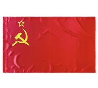 Durabol Drapeau rouge Union soviétique URSS communiste Russie 150 x 90 cm Satin