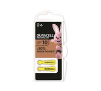 Duracell 077559 Duracell Pile pour appareils auditifs EasyTab 10 (PR70) 6pcs.