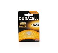 Duracell 1620 Lithium 3 V Non-Rechargeable Battery - Non-Rechargeable Batteries, Button/Coin, 3 V, Lithium (CR1620, 75 mAh, Stainless Steel)