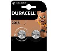 Duracell 2016 Lot de 2 Piles CR2016 au Lithium 3 V 90 mAh