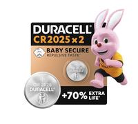 Duracell Pile bouton CR 2025 3 V 2 pc(s) 165 mAh lithium Elektro 2025