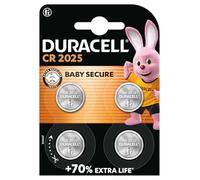 Duracell Pile bouton CR2025 au lithium 3V
