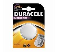 Duracell 2450, CR2450, 3V Pile Bouton Lithium, Blister de 1