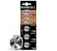 DURACELL 3V CR 2032 DL2032 5 batterie / piles au lithium