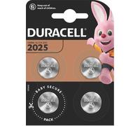 duracell 4 pile bouton lithium dl 2025 - pack de 4 - duracell