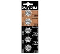 Duracell 5 piles bouton CR2032