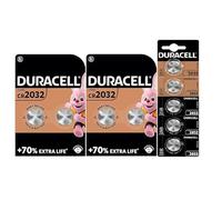 Duracell 9X CR 2032 (1 Blister de 5 Piles + 2 Blister de 2 Piles) 9 Piles (DL/CR2032)
