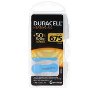 Duracell A675/DA675/ZL675 piles au zinc - 6 pièces - L'énergie au plus haut niveau